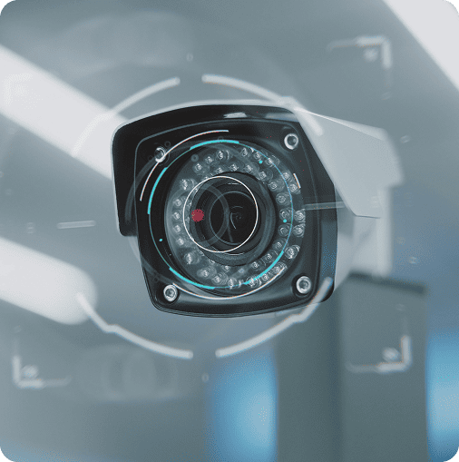 Objectif de caméra intelligente avec technologie de reconnaissance faciale